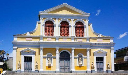 La cathédrale de Pointe-à-Pitre en Guadeloupe