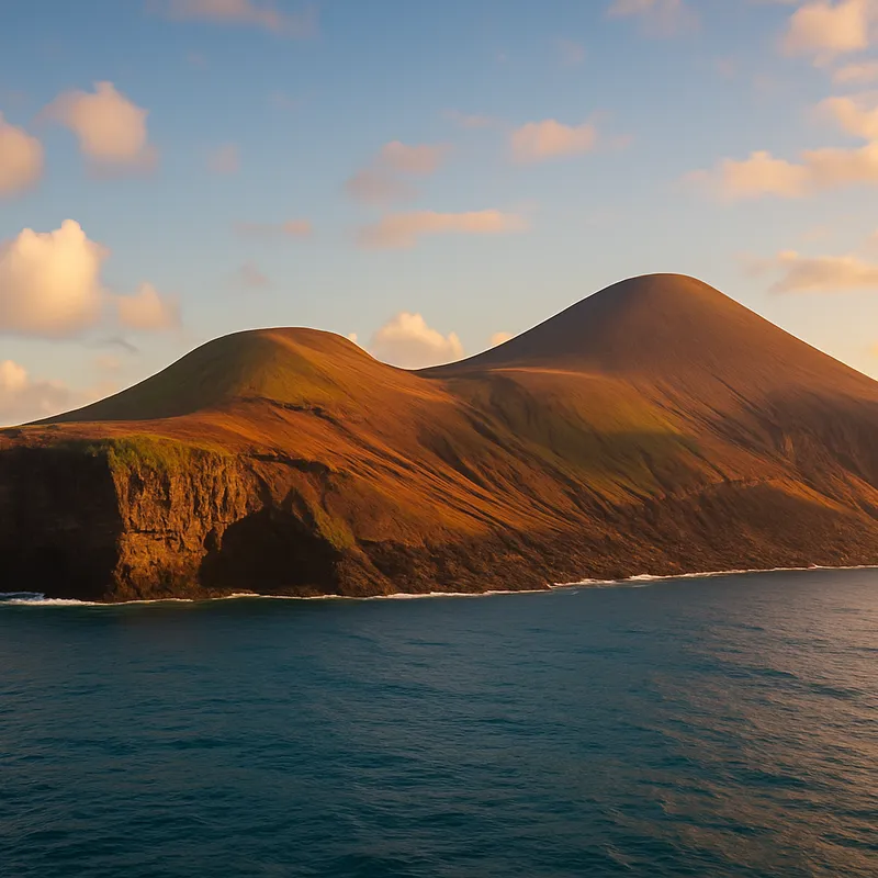 Navigation autour de l’île de surtsey