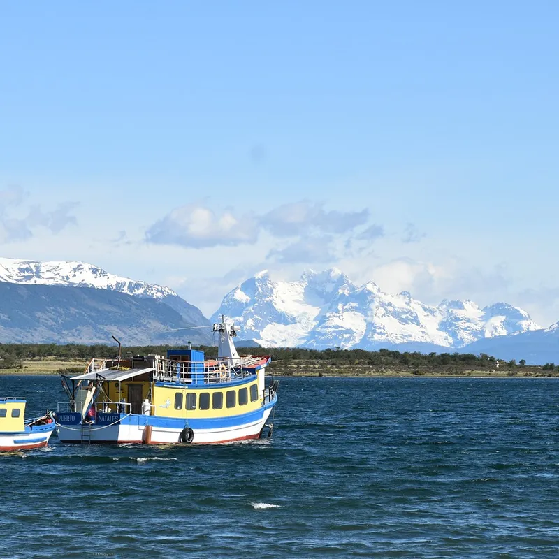 Puerto chacabuco, Chile