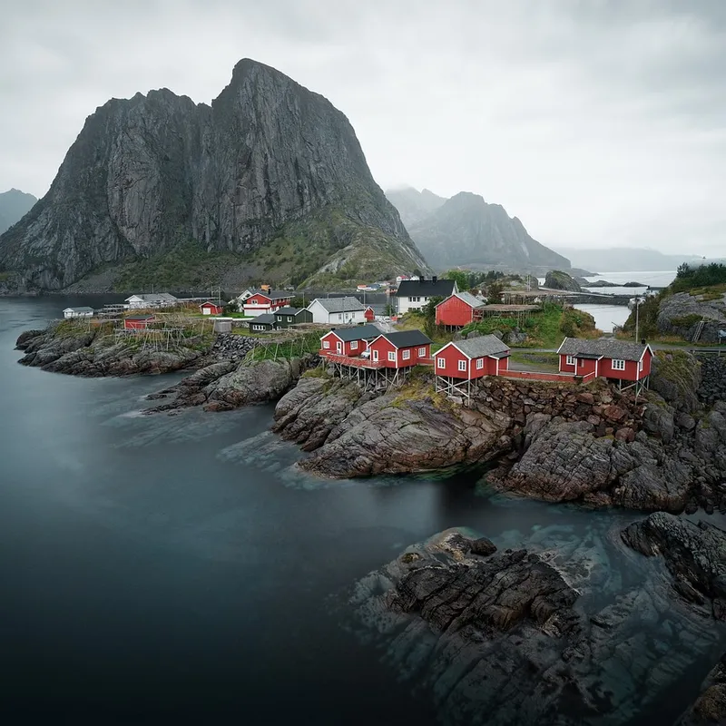 Leknes, îles Lofoten