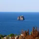 Sailing past stromboli