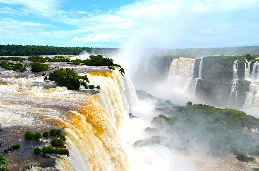 chute Iguazú falls, Argentine princess cruises