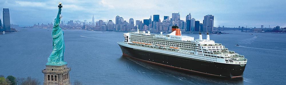 Le Queen Mary 2 fait son entrée à New York après une traversée transatlantique