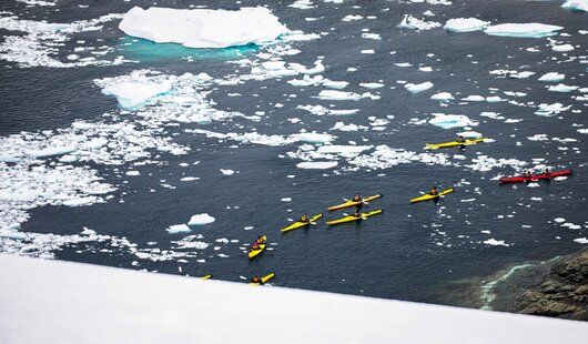 faire du kayak en antarctique avec quark expeditions